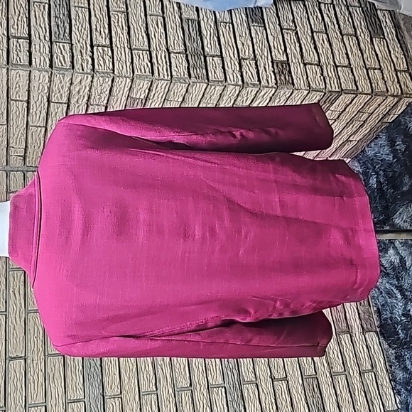 ALFRED DUNNER Zip Up Dress Jacket Sz 12 Excellent - Picture 4 of 8